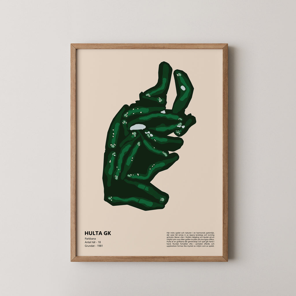 Hulta Golfklubb – Course Poster