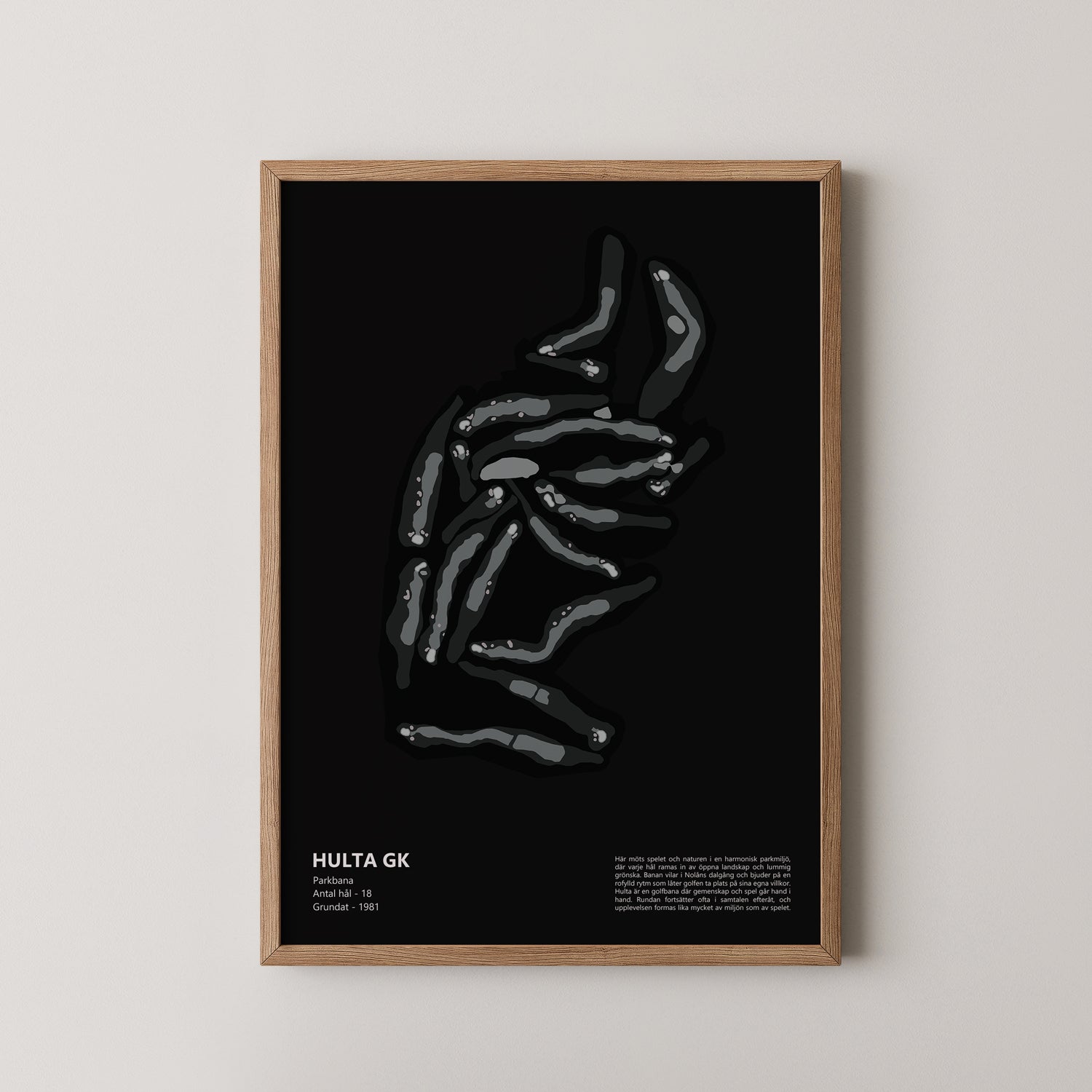 Hulta Golfklubb – Course Poster