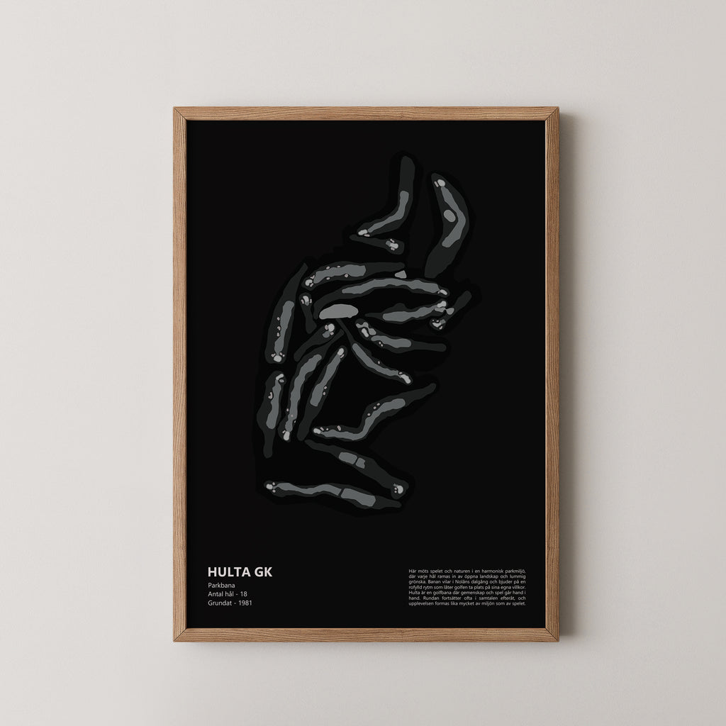 Hulta Golfklubb – Course Poster